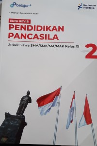 Pendidikan Pancasila : SMA/SMK/MA/MAK Kelas XI
